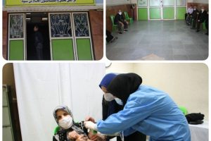 مرکز واکسیناسیون کرونای شهر صالحیه آغاز به کار کرد