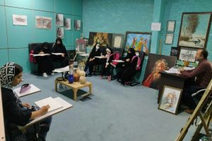 برگزاری دوره های آموزش نقاشی و خوشنویسی در فرهنگسرای شهید امامی