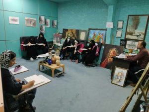 برگزاری دوره های آموزش نقاشی و خوشنویسی در فرهنگسرای شهید امامی