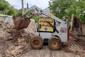 امداد رسانی شهرداری صالحیه به سیل زدگان شمال غربی استان تهران