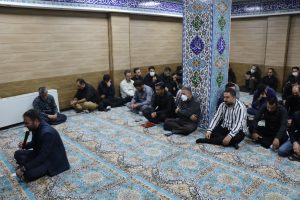 برگزاری مراسم روح بخش و پرفیض زیارت عاشورا در شهرداری صالحیه