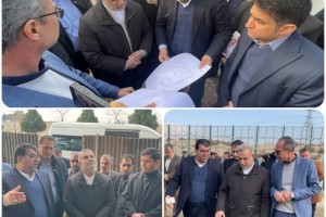 بازدید مراد مرادی سرپرست فرمانداری بهارستان از پروژه های عمرانی شهرداری صالحیه