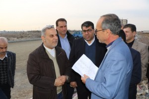بازدید مراد مرادی سرپرست فرمانداری بهارستان از پروژه های عمرانی شهرداری صالحیه
