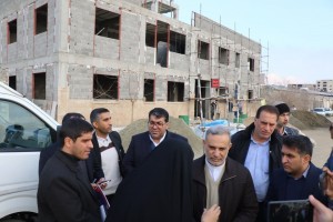 بازدید مراد مرادی سرپرست فرمانداری بهارستان از پروژه های عمرانی شهرداری صالحیه