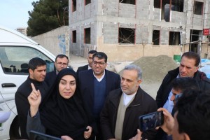بازدید مراد مرادی سرپرست فرمانداری بهارستان از پروژه های عمرانی شهرداری صالحیه