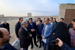 بازدید مراد مرادی سرپرست فرمانداری بهارستان از پروژه های عمرانی شهرداری صالحیه