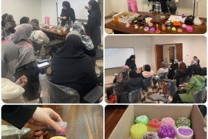 برگزاری کارگاه آموزش شمع‌سازی در سرای بانوان و خانواده