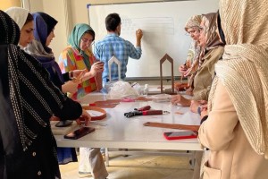 برگزاری دوره مبتدی چرم‌دوزی در سرای بانوان و خانواده صالحیه