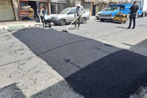 اجرای سرعت گیر در خیابان 16 متری شهدا ؛ افزایش ایمنی در مسیر پر رفت و آمد