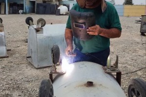 تعمیر و بازسازی مخازن زباله مستعمل سطح شهر