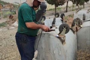 تعمیر و بازسازی مخازن زباله مستعمل سطح شهر