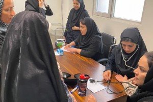 استقبال بانوان شهر صالحیه از طرح غربالگری قند خون و فشار خون