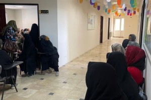 استقبال بانوان شهر صالحیه از طرح غربالگری قند خون و فشار خون