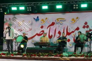 تجلی عشق به امام مهربانی ها؛ اجتماع پرشور امام رضائی ها در صالحیه