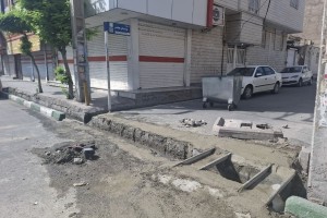 بازسازی و تعریض پل‌ دسترسی و نوسازی جایگاه‌ مخزن زباله کوچه بوستان هشتم