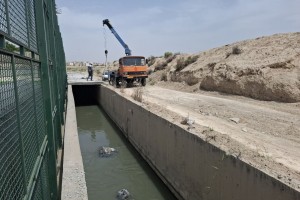 پروژه سرپوش‌گذاری کانال سیاب صالحیه وارد فاز جدید شد