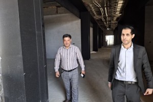 بازدید میدانی مدیران شهری صالحیه از شهربازی شاپرک و پروژه سالن اجلاس