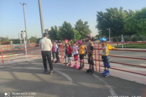 فرصت طلایی برای علاقه‌مندان به ورزش اسکیت؛ آموزش حرفه ای اسکیت در پارک ترافیک صالحیه