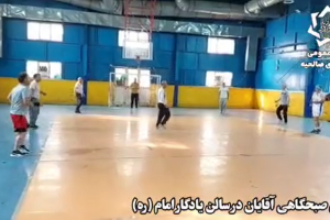 ورزش صبحگاهی دسته‌جمعی ویژه آقایان در سالن یادگار امام(ره)