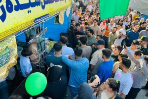 شکوه غدیر در صالحیه؛ گرامیداشت عید غدیر با یادبود شهدای وطن