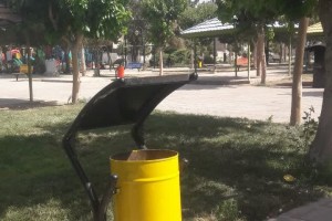 عملیات زنگارزدایی، رنگ‌آمیزی و شاداب‌سازی محیطی بوستان ولایت