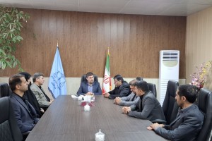 دیدار شهردار، رئیس و اعضای شورای اسلامی شهر صالحیه با دادستان شهرستان بهارستان