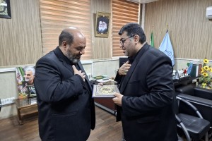 دیدار شهردار و شورای اسلامی شهر صالحیه با رئیس دادگستری شهرستان بهارستان