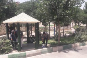 آغاز عملیات بازپیرایی و شاداب‌سازی محیطی بوستان نهج‌البلاغه