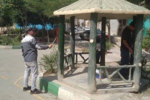 آغاز عملیات بازپیرایی و شاداب‌سازی محیطی بوستان نهج‌البلاغه