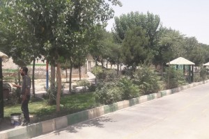 آغاز عملیات بازپیرایی و شاداب‌سازی محیطی بوستان نهج‌البلاغه