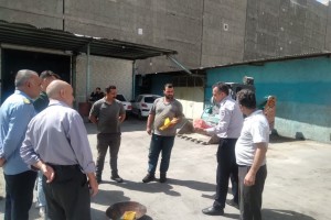 برگزاری کارگاه آموزش ایمنی و نحوه استفاده از خاموش‌کننده‌های دستی برای کارکنان واحد خدمات موتوری شهرداری صالحیه