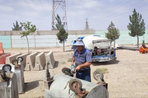  اجرای مستمر طرح تعمیر و بازسازی مخزن‌های زباله به‌منظور ارتقای بهداشت شهری