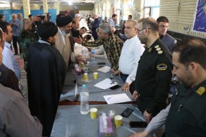 برگزاری میز خدمت ادارات شهرستان بهارستان با حضور شهردار صالحیه