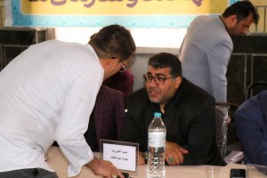 برگزاری میز خدمت ادارات شهرستان بهارستان با حضور شهردار صالحیه