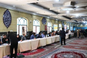 برگزاری میز خدمت ادارات شهرستان بهارستان با حضور شهردار صالحیه