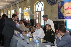 برگزاری میز خدمت ادارات شهرستان بهارستان با حضور شهردار صالحیه