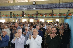 اقامه باشکوه نماز جمعه بخش گلستان به امامت حجت‌الاسلام والمسلمین موسوی