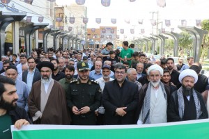 جمعه‌های خشم و نصر در بخش گلستان؛ نمازگزاران جنایت انسانی و نسل کشی در غزه را محکوم کردند