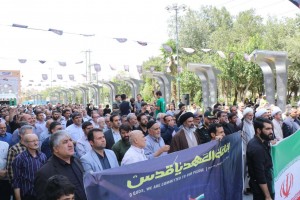 جمعه‌های خشم و نصر در بخش گلستان؛ نمازگزاران جنایت انسانی و نسل کشی در غزه را محکوم کردند