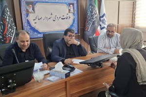 پاسخگویی شهردار صالحیه به مطالبات شهروندان در چهاردهمین جلسه ملاقات مردمی
