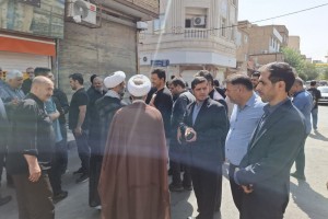 برگزاری مراسم تشییع مادر شهیدان والامقام محمدرضا و یونس کاووسی