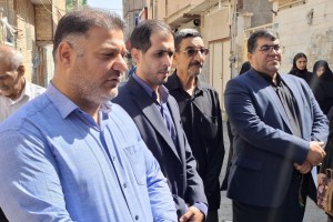 برگزاری مراسم تشییع مادر شهیدان والامقام محمدرضا و یونس کاووسی