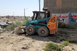  پاکسازی اراضی بایر محدوده کوچه گلستان 28