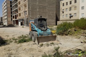  پاکسازی اراضی بایر محدوده کوچه گلستان 28