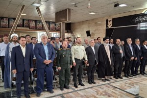 تجدید میثاق مسئولان بهارستان با آرمان‌های شهدا در هفته دولت