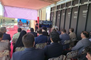  آیین افتتاح استادیوم شهید آرمان علی وردی شهر صالحیه