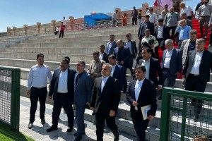  افتتاح استادیوم شهید آرمان علی‌وردی به دست وزیر کشور