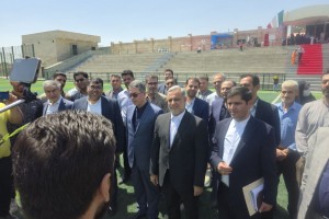  افتتاح استادیوم شهید آرمان علی‌وردی به دست وزیر کشور