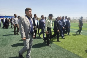  افتتاح استادیوم شهید آرمان علی‌وردی به دست وزیر کشور