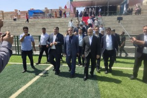  افتتاح استادیوم شهید آرمان علی‌وردی به دست وزیر کشور